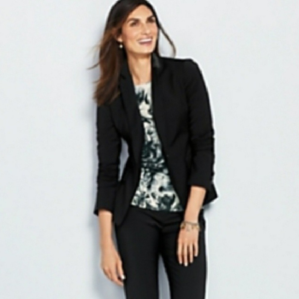 Navy Blazer - Irish Linen